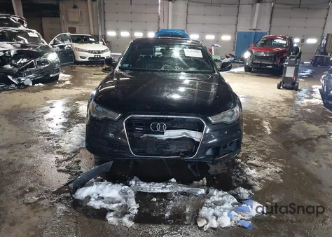 2015 Audi A6 3.0T Premium Plus from USA, damaged, VIN WAUFGAFCXFN006796